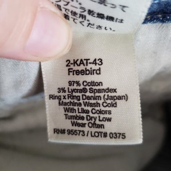 Paper Denim & Cloth 2-KAT-43 Distressed Bootcut Denim Mid Rise Jeans Women's 29 - Picture 8 of 8